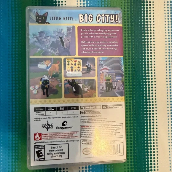 Little Kitty Big City - Nintendo Switch - Black - Picture 3 of 5